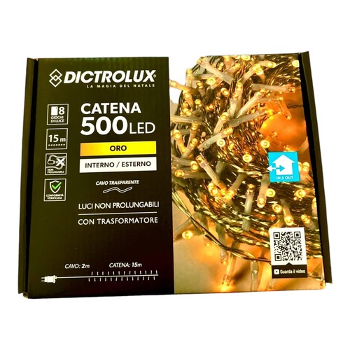 Serie luci natale 500 led - 500,