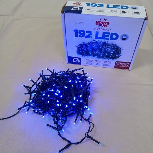 Catena 192 led blu - led, uso