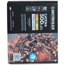 Serie Luci Natale 500 LED Oro